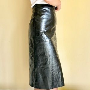 GAP Vintage Leather skirt